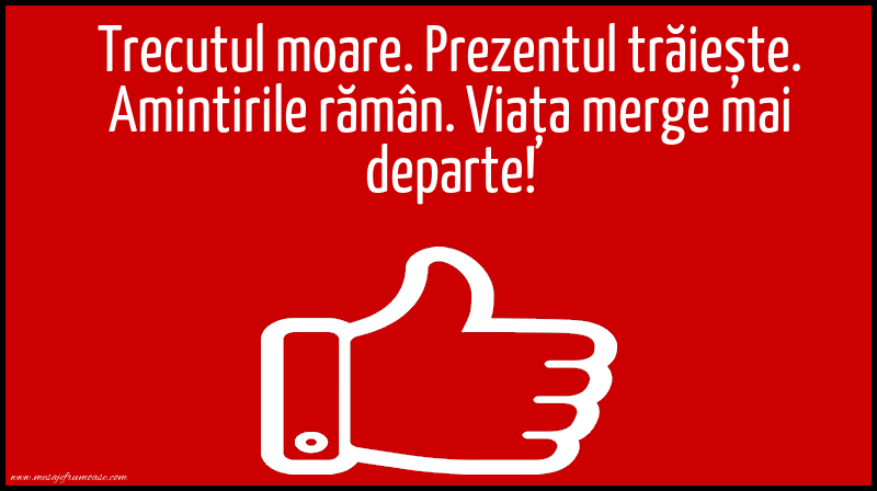 Mesaje frumoase de incurajare - Viata merge mai departe!