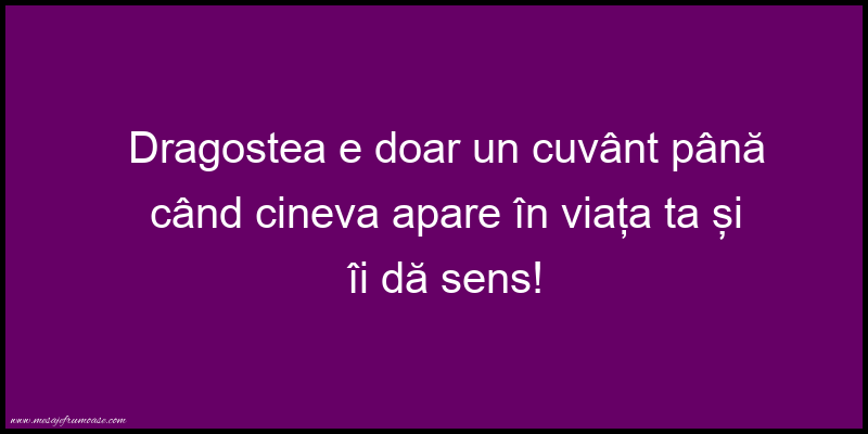 Mesaje frumoase despre iubire - 