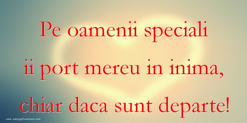  Mesaje frumoase despre prietenie - Pe oamenii speciali ii port mereu in inima, chiar daca sunt departe!